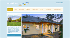 Desktop Screenshot of markon-haus.de