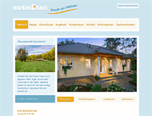 Tablet Screenshot of markon-haus.de